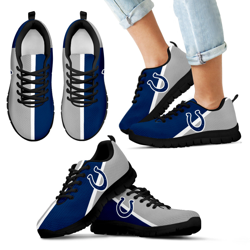 Dynamic Aparted Colours Beautiful Logo Indianapolis Colts Sneakers