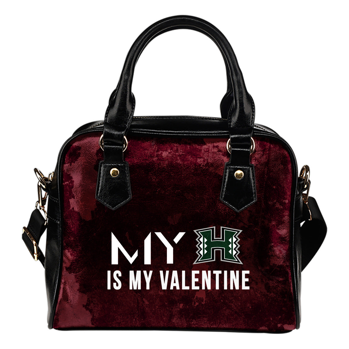 My Love Valentine Fashion Hawaii Rainbow Warriors Shoulder Handbags