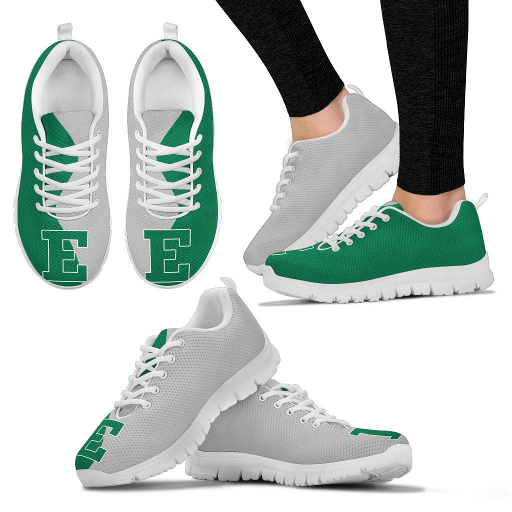 Two Colors Trending Lovely Eastern Michigan Eagles Sneakers