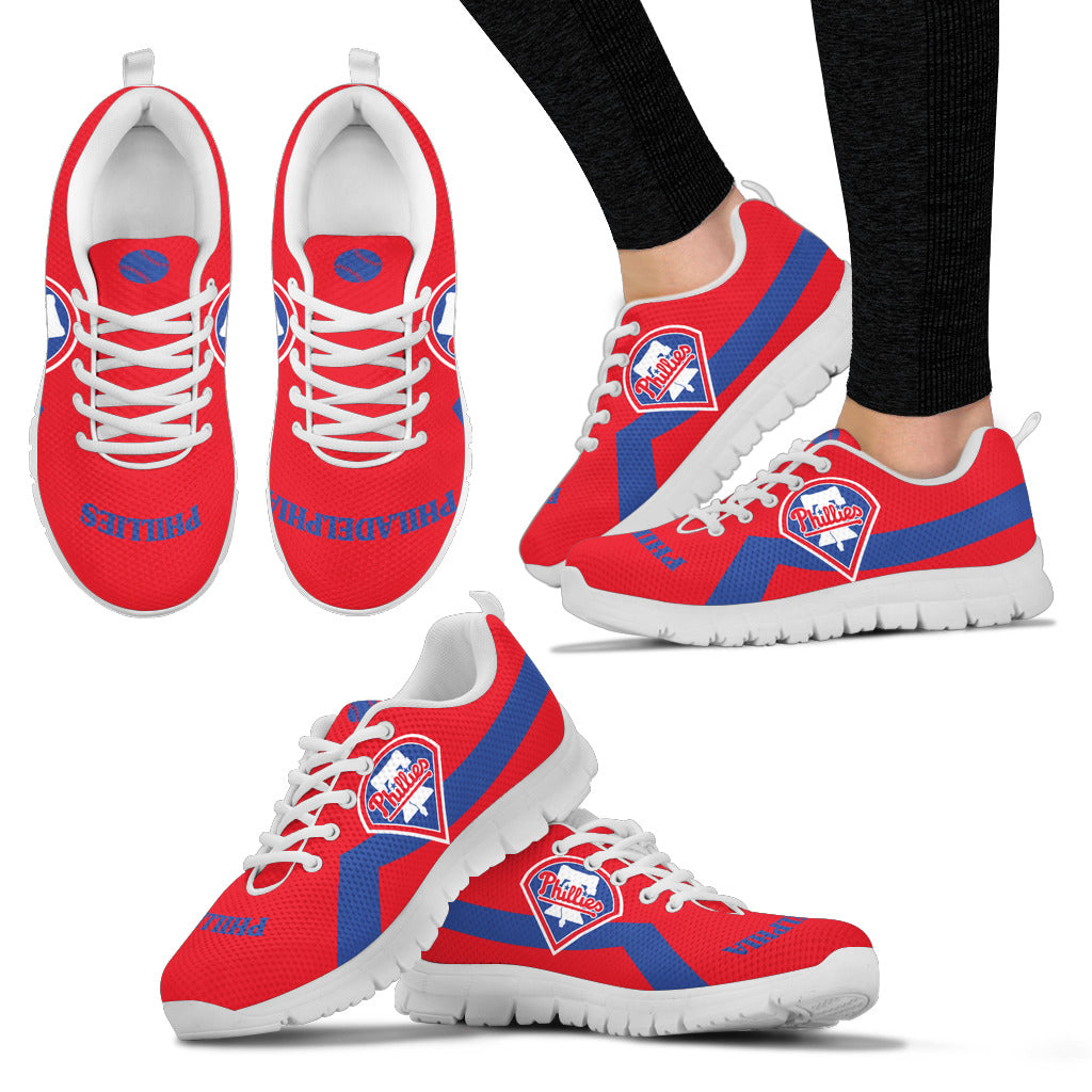 Philadelphia Phillies Line Logo Sneakers