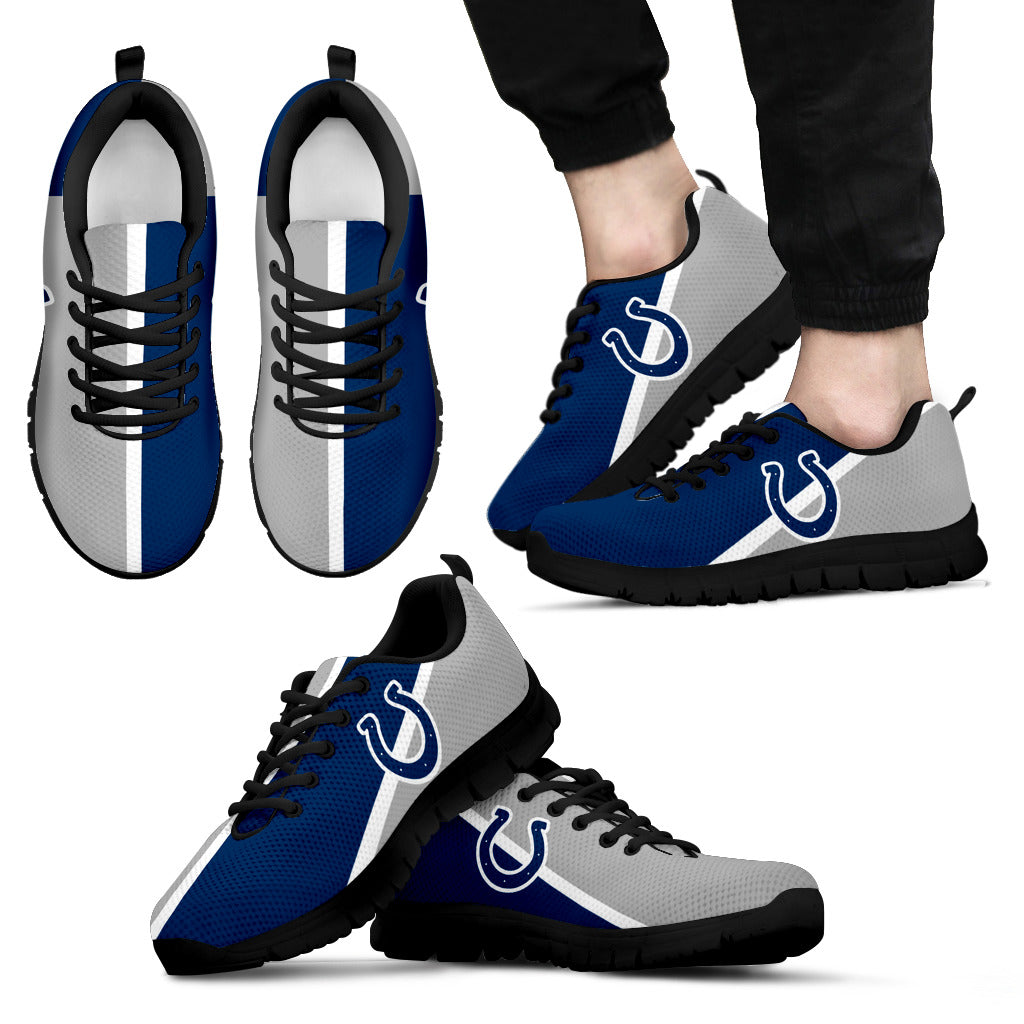 Dynamic Aparted Colours Beautiful Logo Indianapolis Colts Sneakers