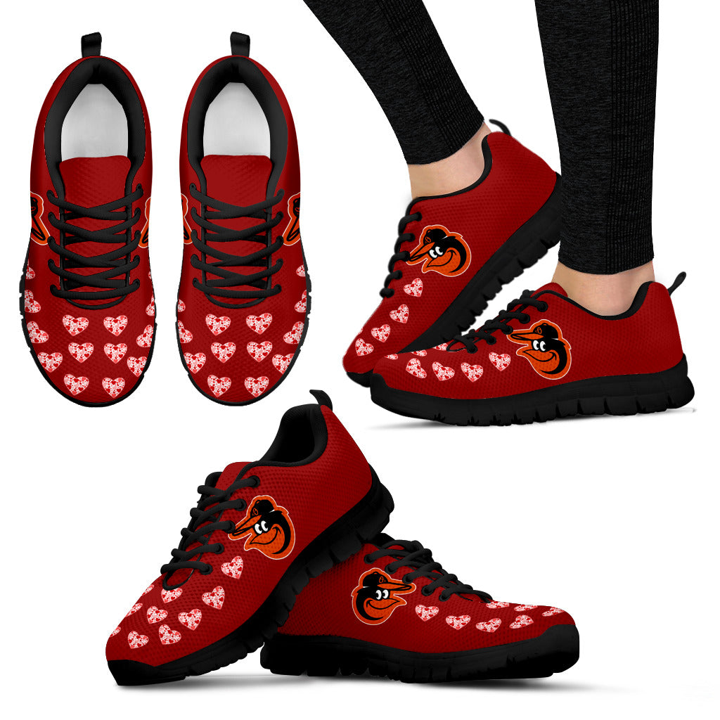 Love Extreme Emotion Pretty Logo Baltimore Orioles Sneakers