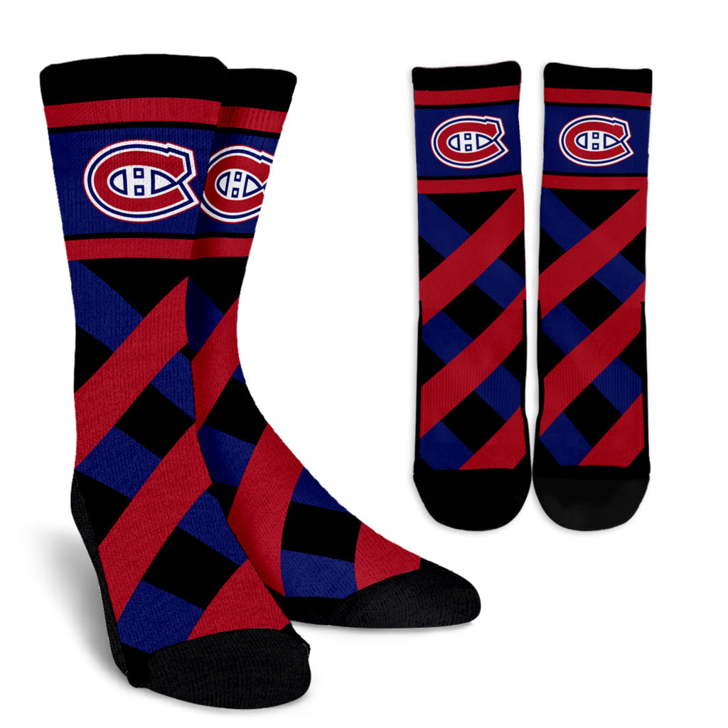 Sports Highly Dynamic Beautiful Montreal Canadiens Crew Socks