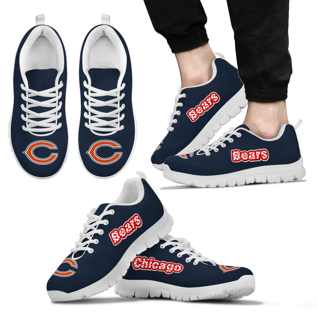 Magnificent Chicago Bears Amazing Logo Sneakers