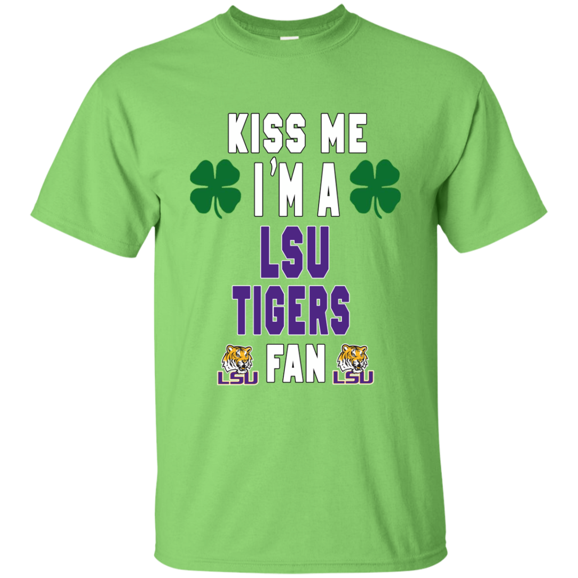 Fabulous Patrick's Day Stunning Logo LSU Tigers T Shirts