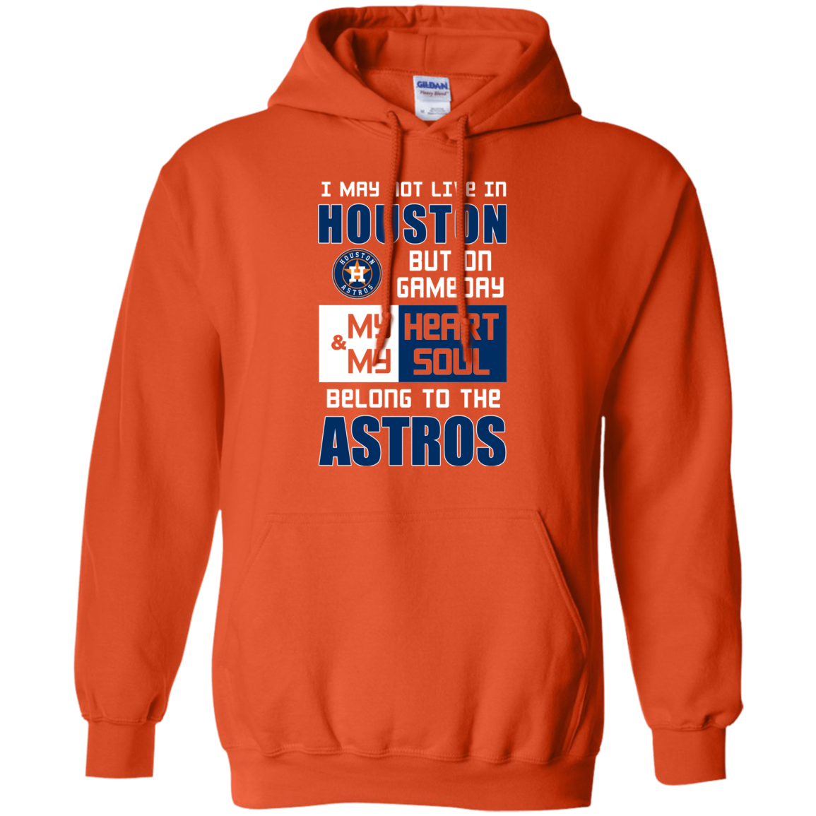 My Heart And My Soul Belong To The Houston Astros T Shirts