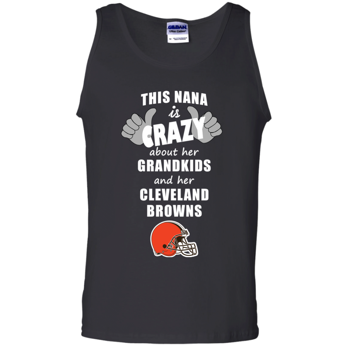 This Nana Is Crazy About Her Grandkids And Her Cleveland Browns T Shirts