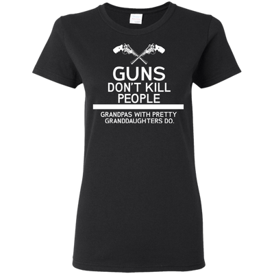 Gun Don't Kill People T Shirts V1