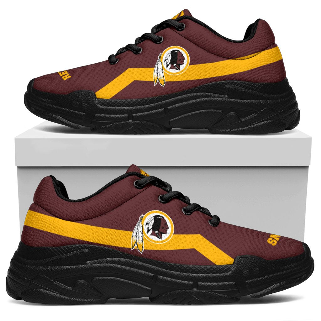 Edition Chunky Sneakers With Line Washington Redskins Shoes