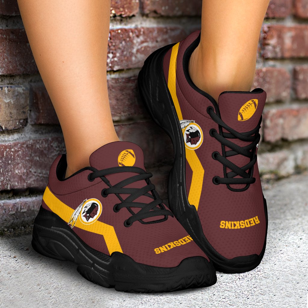 Edition Chunky Sneakers With Line Washington Redskins Shoes