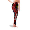 Incredible Mysterious Smoke Colors Oklahoma Sooners Leggings