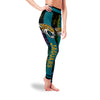 Incredible Mysterious Smoke Colors Jacksonville Jaguars Leggings