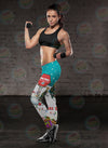 Funny Merry Christmas Miami Dolphins Leggings