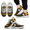 Pattern Logo Slide In Line Pittsburgh Steelers Sneakers