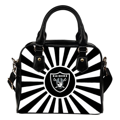 Central Awesome Paramount Luxury Oakland Raiders Shoulder Handbags