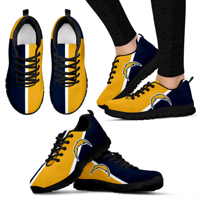 Dynamic Aparted Colours Beautiful Logo Los Angeles Chargers Sneakers