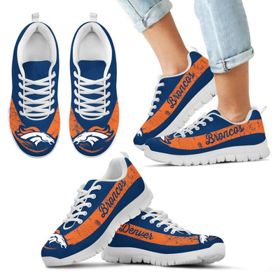 Cool Line Logo Denver Broncos Sneakers