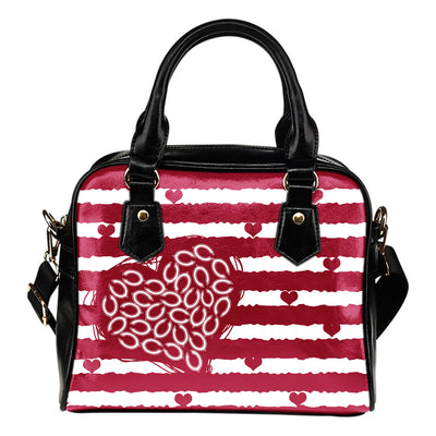 Sweet Romantic Love Frames Chicago Bears Shoulder Handbags