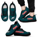 Magnificent Philadelphia Eagles Amazing Logo Sneakers