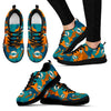 Miami Dolphins Cotton Camouflage Fabric Military Solider Style Sneakers