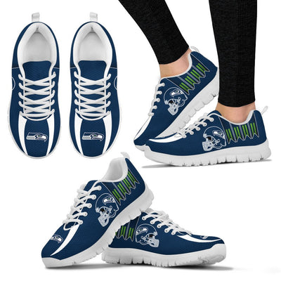 Vintage Four Flags With Streaks Seattle Seahawks Sneakers