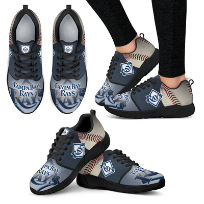 Awesome Tampa Bay Rays Running Sneakers For Baseball Fan