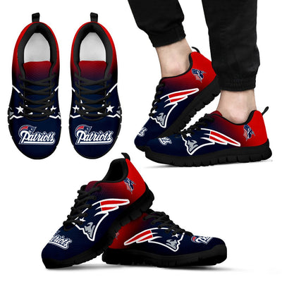 Colorful Unofficial New England Patriots Sneakers