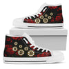 Lovely Rose Thorn Incredible Boston Bruins High Top Shoes