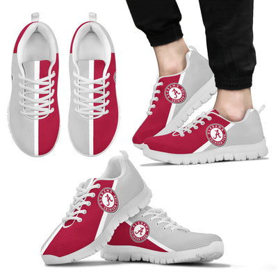 Dynamic Aparted Colours Beautiful Logo Alabama Crimson Tide Sneakers