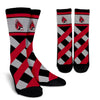 Sports Highly Dynamic Beautiful Ball State Cardinals Crew Socks