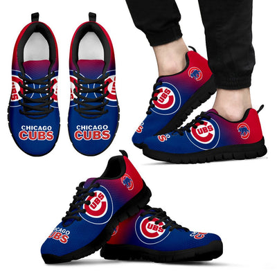 Colorful Unofficial Chicago Cubs Sneakers