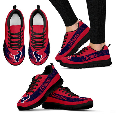 Cool Line Logo Houston Texans Sneakers