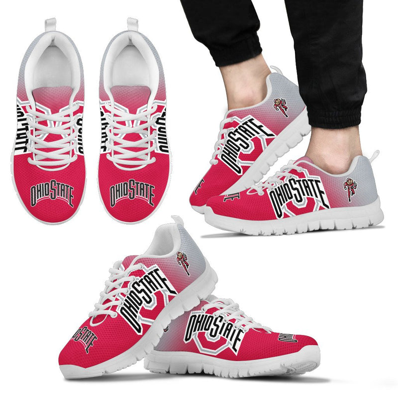 Colorful Unofficial Ohio State Buckeyes Sneakers