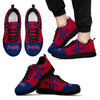 Line Stripe Logo Bottom Atlanta Braves Sneakers