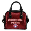 Love Icon Mix Philadelphia Phillies Logo Meaningful Shoulder Handbags