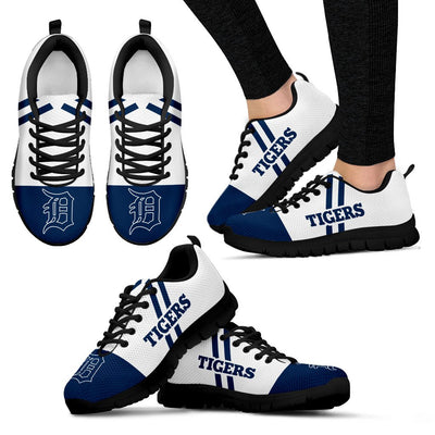 Line Stripe Logo Bottom Detroit Tigers Sneakers