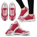 Lovely Curves Stunning Logo Icon Atlanta Falcons Sneakers