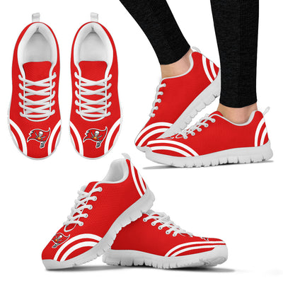 Lovely Curves Stunning Logo Icon Tampa Bay Buccaneers Sneakers