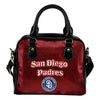 Love Icon Mix San Diego Padres Logo Meaningful Shoulder Handbags