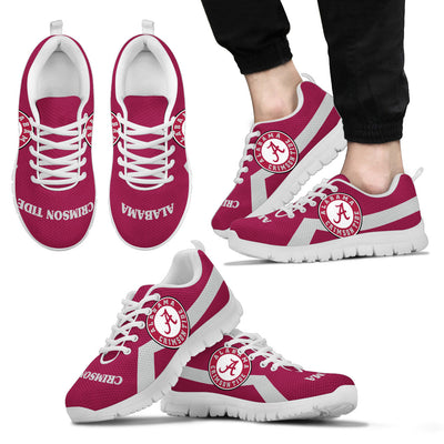 Alabama Crimson Tide Line Logo Sneakers