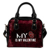 Deep My Love Valentine Fashion Oklahoma Sooners Shoulder Handbags