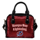 Love Icon Mix Tampa Bay Lightning Logo Meaningful Shoulder Handbags