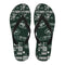 Colorful Pride Flag New York Jets Flip Flops