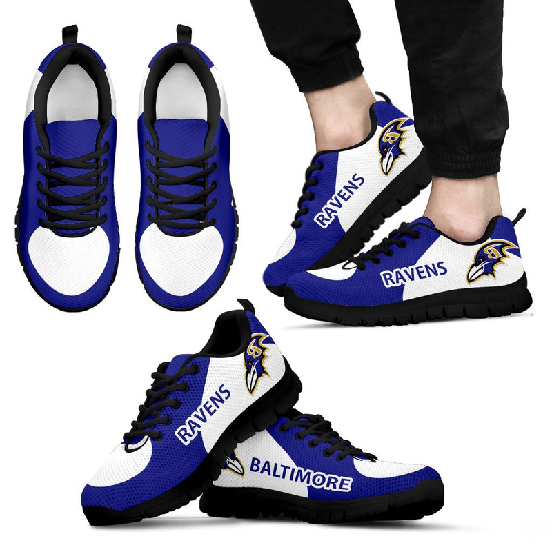 Baltimore Ravens Top Logo Sneakers