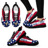 Proud Of American Flag Three Line New Orleans Saints Sneakers