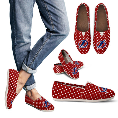 Red Valentine Cosy Atmosphere Tampa Bay Lightning Casual Shoes ver 2