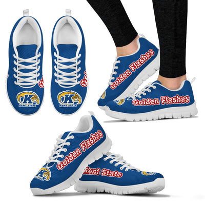 Magnificent Kent State Golden Flashes Amazing Logo Sneakers