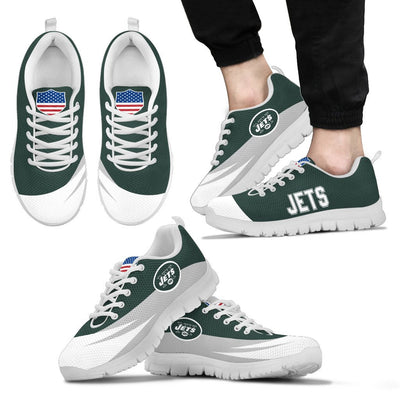 Awesome Gift Logo New York Jets Sneakers