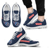 Magnificent Tennessee Titans Amazing Logo Sneakers