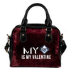 My Perfectly Love Valentine Fashion Tampa Bay Rays Shoulder Handbags